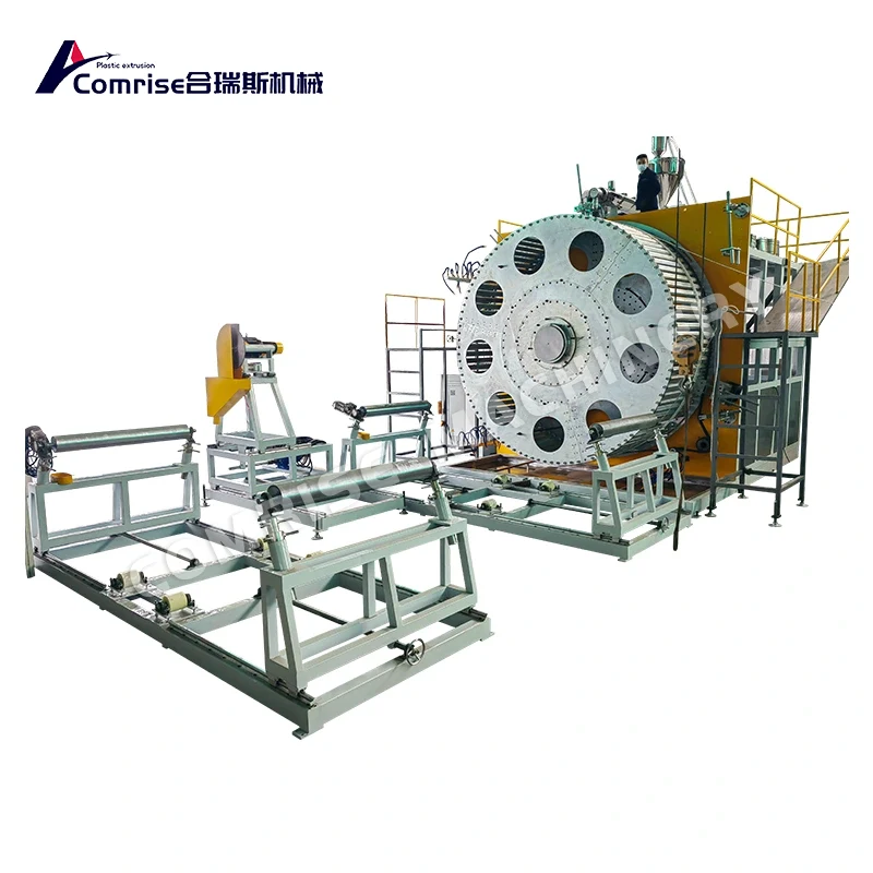 HDPE машина за спирални тръби с кухи стени
